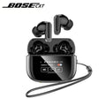 Écouteurs sans fil TWS BOSECXT Ultra V11 Smart Touch multifonctionnels à grand écran avec réduction de bruit ANC et basses profondes