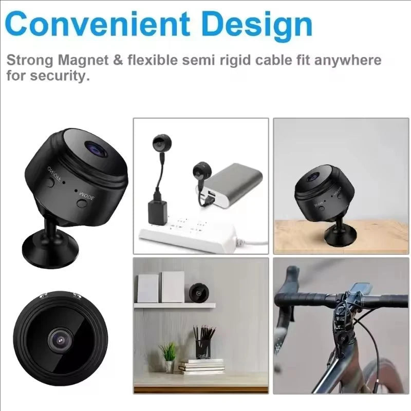 Mini caméra Wifi A9 1080P, surveillance de sécurité, vision nocturne sans fil, surveillance vidéo, mini caméra DV intelligente pour la maison, caméra HD