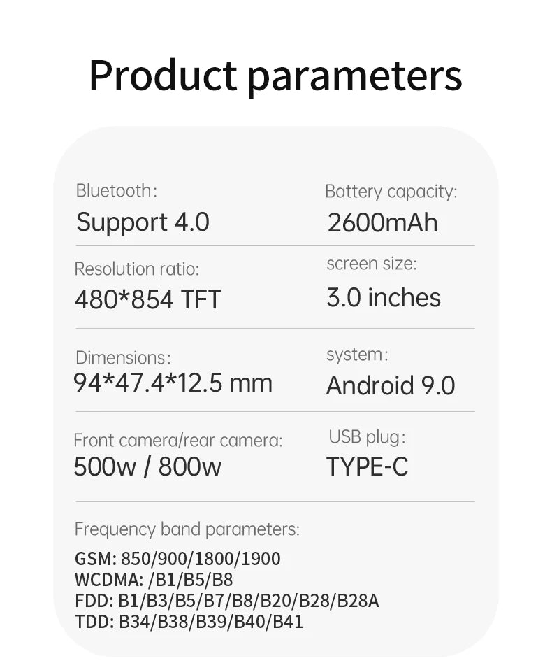 Smartphone Android 4G SOYES XS14 Pro Mini, 3 Go + 64 Go, 2600 mAh, reconnaissance faciale, écran 3,0 pouces, vente flash