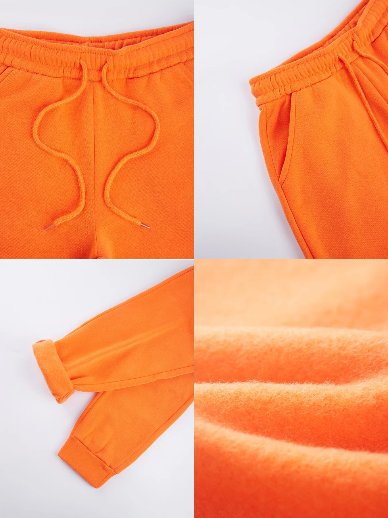2 Pcs Hoodie Set Womens Poland Letter Print Sweatpants Sporty Pocket Loose Sweatshirt Jogging Outfits Autumn Fleece Warm Clothes