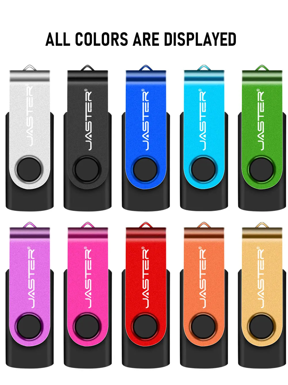JASTER couleur clé USB Flash 128GB carte mémoire 32GB clé USB 64GB clé USB 4GB 8GB 16GB clé mémoire U disque