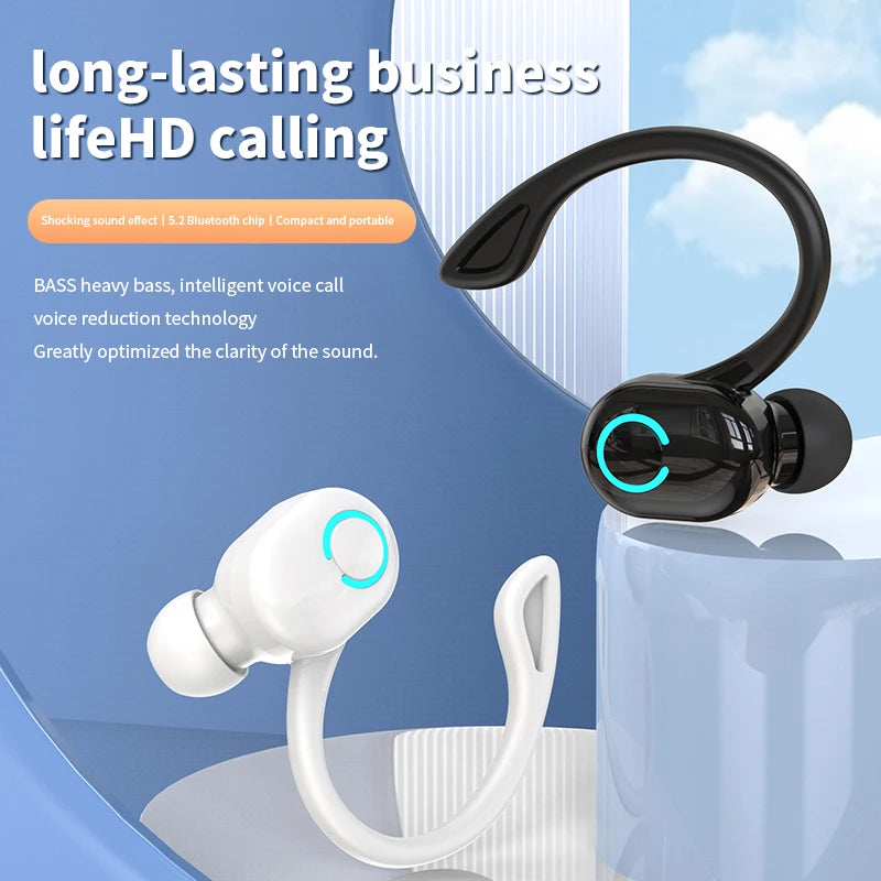 Écouteurs sans fil Bluetooth basse HIFI avec micro HD écouteurs antibruit vie étanche jeu sport musique casques