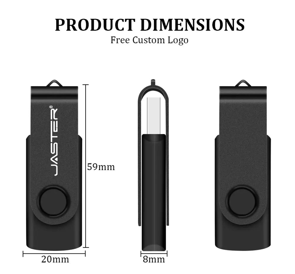 JASTER couleur clé USB Flash 128GB carte mémoire 32GB clé USB 64GB clé USB 4GB 8GB 16GB clé mémoire U disque