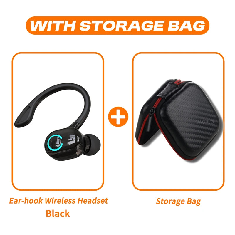 Écouteurs sans fil Bluetooth basse HIFI avec micro HD écouteurs antibruit vie étanche jeu sport musique casques