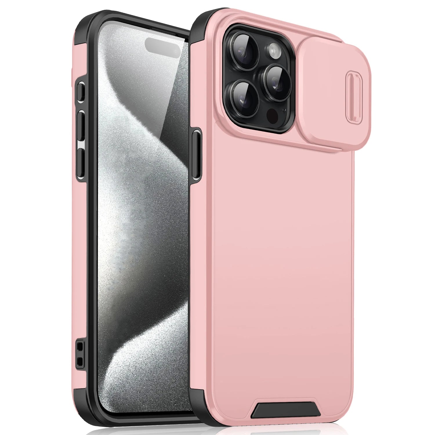 Shockproof Case For iPhone 15 14 13 12 11 16 17 Pro Max 15 Plus 16E Cover Slide Camera Protective Cases For iPhone 17 Air 17Pro