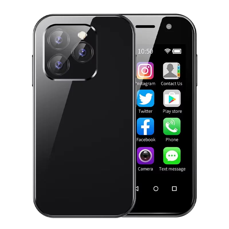 Smartphone Android 4G SOYES XS14 Pro Mini, 3 Go + 64 Go, 2600 mAh, reconnaissance faciale, écran 3,0 pouces, vente flash
